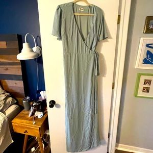 Show me your Mimi bridesmaid dress in sage green